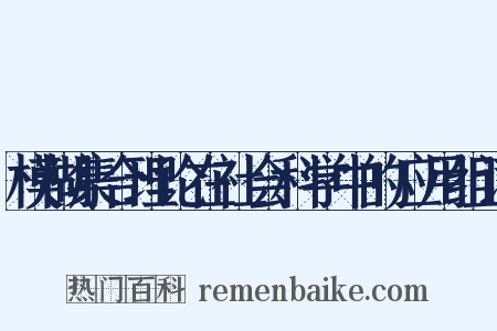 模糊集合理论在社会科学中的应用组词是什么意思的图片